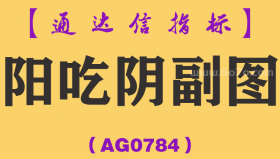 [AG0784]阳吃阴副图-通达信指标公式
