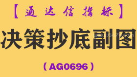 [AG0696]决策抄底副图-通达信指标公式-抄底，中线趋势，短线高抛低吸