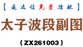 [ZX261003]太子波段副图－通达信指标源码分享
