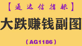 [AG1186]大跌赚钱副图-通达信指标公式