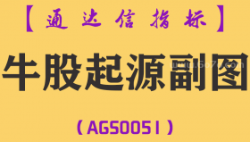 [AGS0051]牛股起源-通达信副图指标公式
