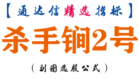 【通达信指标】杀手锏2号-副图指标公式