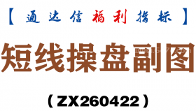 [ZX260422]短线操盘副图－通达信指标源码分享