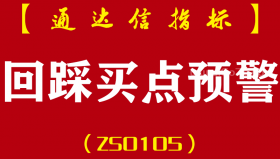 [ZS0105]回踩买点预警-通达信主副图指标公式-均线夹角预警