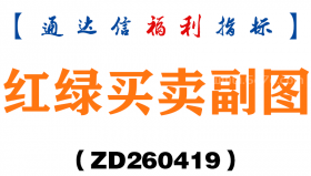 [ZD260419]红绿买卖副图－通达信指标源码分享