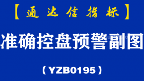 [YZB0195]准确控盘预警副图-通达信指标公式