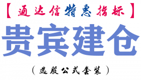 【通达信指标】贵宾建仓-副图指标公式