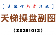 [ZX261012]天梯操盘副图－通达信指标源码分享