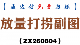 [ZX260804]放量打拐副图－通达信指标源码分享