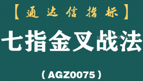 [AGZ0075]经典技术指标，七指共振副图找出共振点，抓住上涨拐点