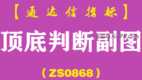 [ZS0868]顶底判断副图-通达信指标公式