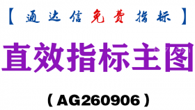[AG260906]直效指标主图-通达信指标源码分享