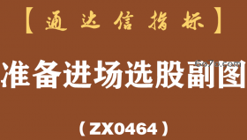 [ZX0464]准备进场选股副图-通达信指标公式