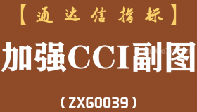 [ZXG0039]加强CCI-通达信副图指标公式