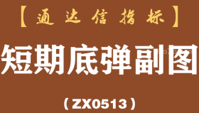 [ZX0513]短期底弹副图-通达信指标公式