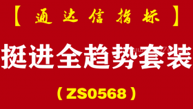 [ZS0568]挺进全趋势套装-通达信指标公式-明白趋势，天天有牛市，轻松赢利