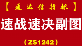 [ZS1242]速战速决副图-通达信指标公式