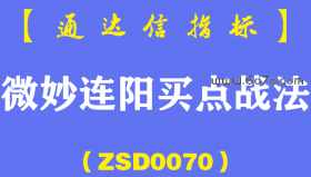 [ZSD0070]微妙连阳买点：20年精华总结。