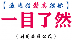 【通达信指标】一目了然-副图指标公式