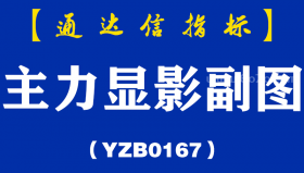[YZB0167]主力显影副图-通达信指标公式