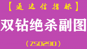 [ZS0290]双钻绝杀-通达信副图指标公式
