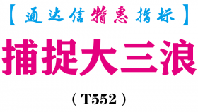 【通达信指标】捕捉大三浪-副图指标公式（T552）