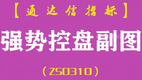 [ZS0310]强势控盘-通达信副图指标公式-只做强势股