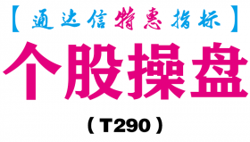 【通达信指标】个股操盘-副图指标公式（T290）