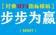 【MT4指标模板】步步为嬴-进出场预警指标模板（M007）