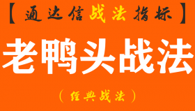 【通达信经典战法】万一遇到“老鸭头”形态的股票，马上启动老鸭头战法跟踪出击，就这么简单！（Z059）