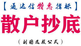 【通达信指标】散户抄底-副图指标公式