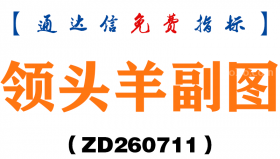 [ZD260711]领头羊副图－通达信指标源码分享