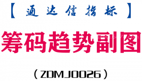[ZDMJ0026]筹码趋势-通达信副图指标公式