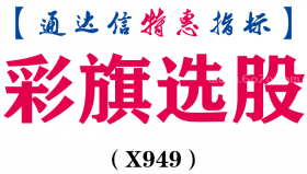 【通达信指标】彩旗选股-副图指标公式（X949）