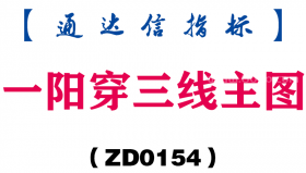 [ZD0154]一阳穿三线主图-通达信指标公式