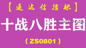 [ZS0801]十战八胜主图-通达信指标公式