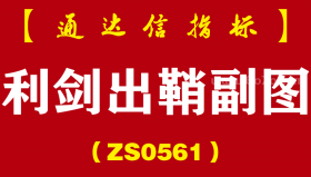 [ZS0561]利剑出鞘副图-通达信指标公式-尾盘或盘后选
