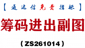 [ZS261014]筹码进出副图-通达信指标源码分享