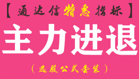 【通达信指标】主力进退-副图指标公式（含手机版）