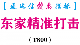 【通达信指标】东家精准打击-副图指标公式（T800）
