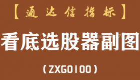 [ZXG0100]看底选股器副图-通达信指标公式