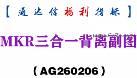 [AG260206]MKR三合一背离副图－通达信指标源码分享