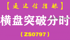 [ZS0797]横盘突破分时-通达信指标公式