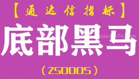 [ZS0005]底部黑马-通达信副图指标公式（手机版可用）