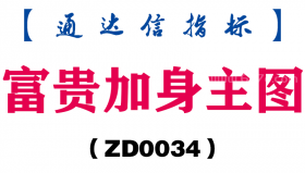 [ZD0034]富贵加身主图-通达信指标公式