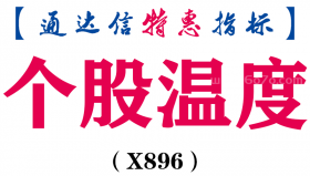 【通达信指标】个股温度-副图指标公式（X896）