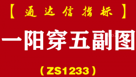 [ZS1233]一阳穿五副图-通达信指标公式