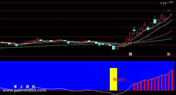 【通达信指标】强庄筑底-副图指标公式