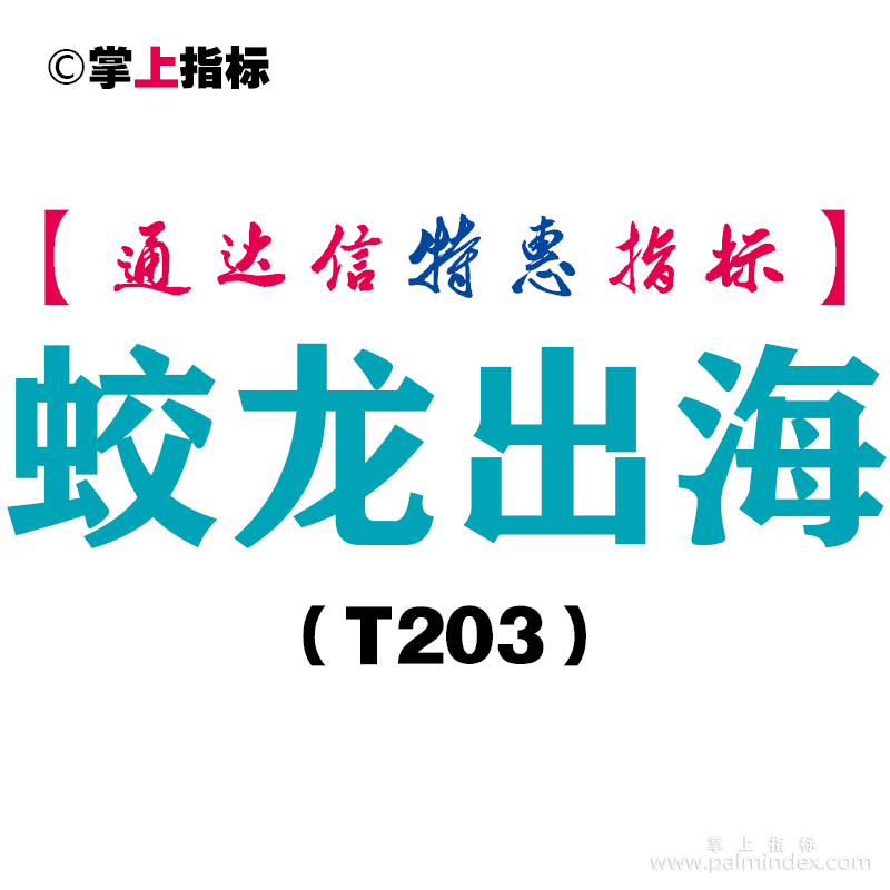 【通达信指标】蛟龙出海-副图指标公式（T203）