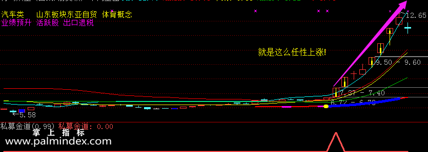 【通达信指标】私募金道-龙头吃涨停板神器指标公式